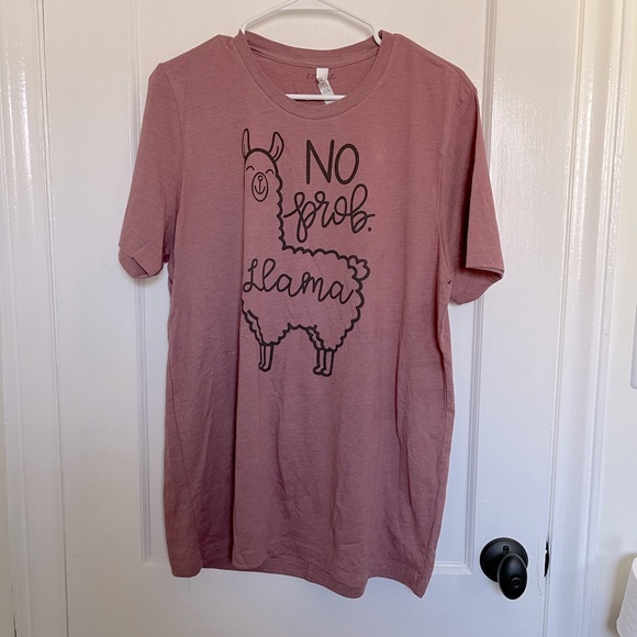 Bitty & Boho Tops - “No Prob Llama” tee